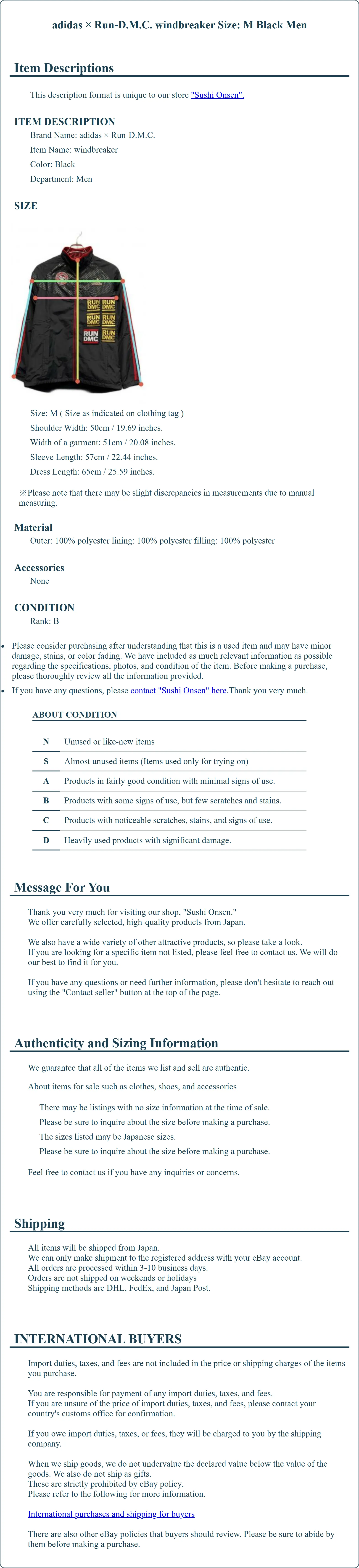 Product Details for Sushi Onsen