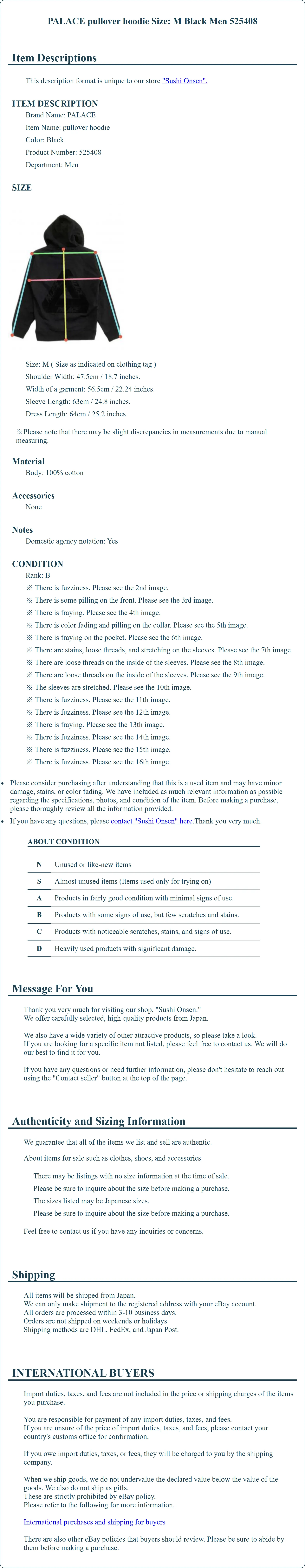 Product Details for Sushi Onsen