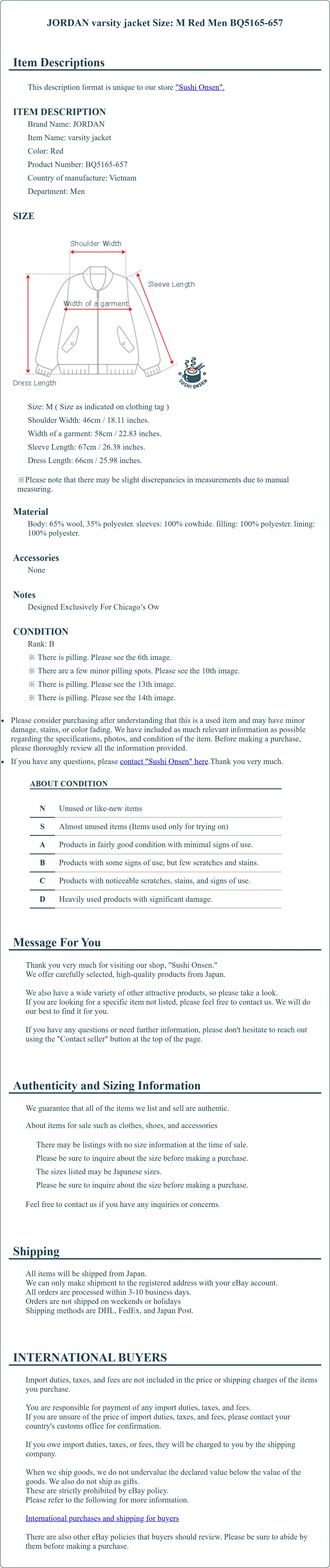 Product Details for Sushi Onsen