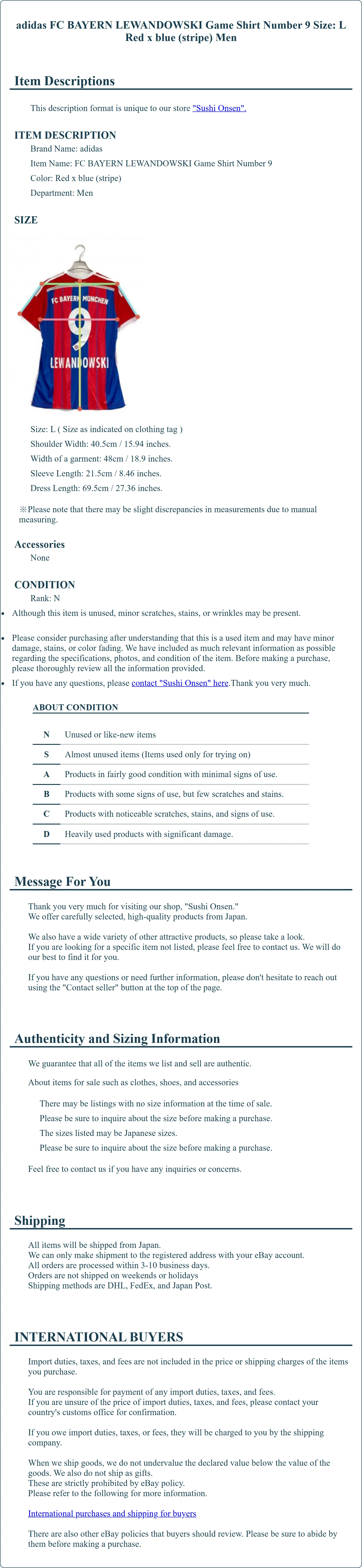 Product Details for Sushi Onsen