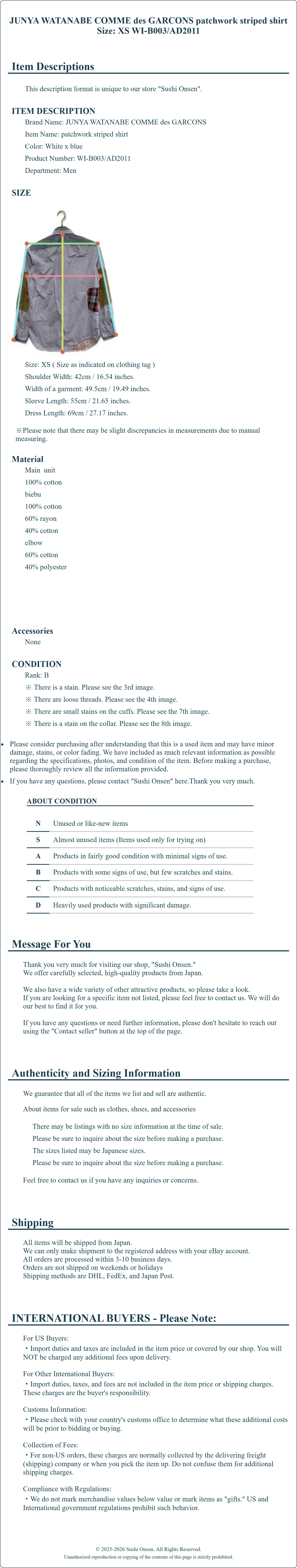 Product Details for Sushi Onsen