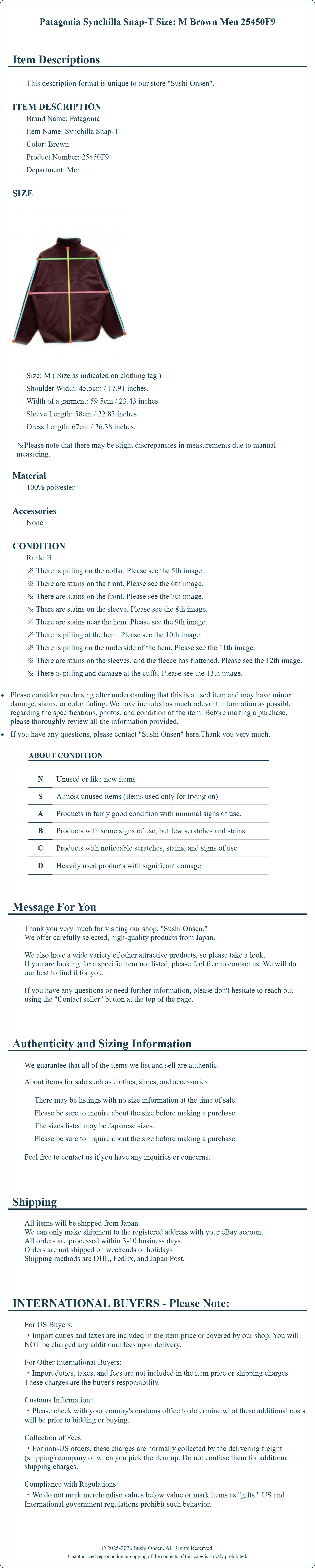 Product Details for Sushi Onsen