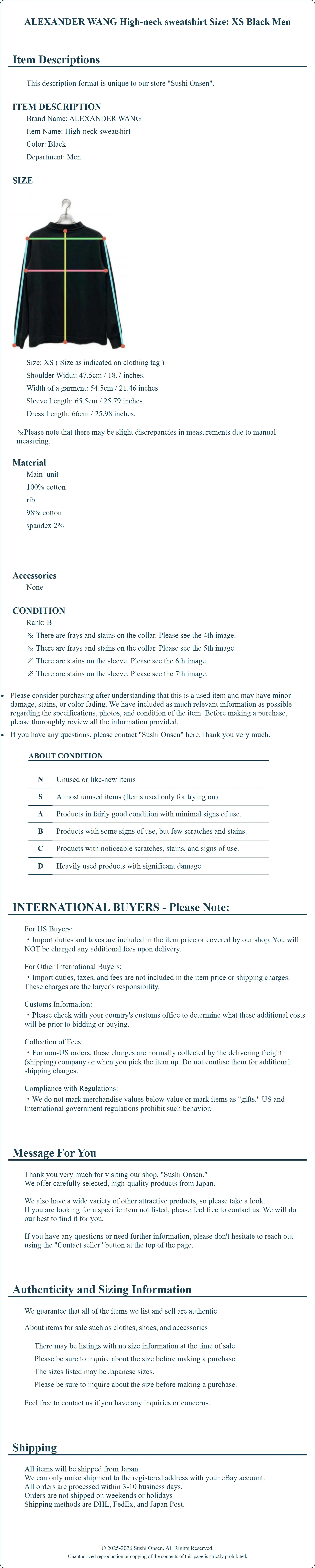 Product Details for Sushi Onsen