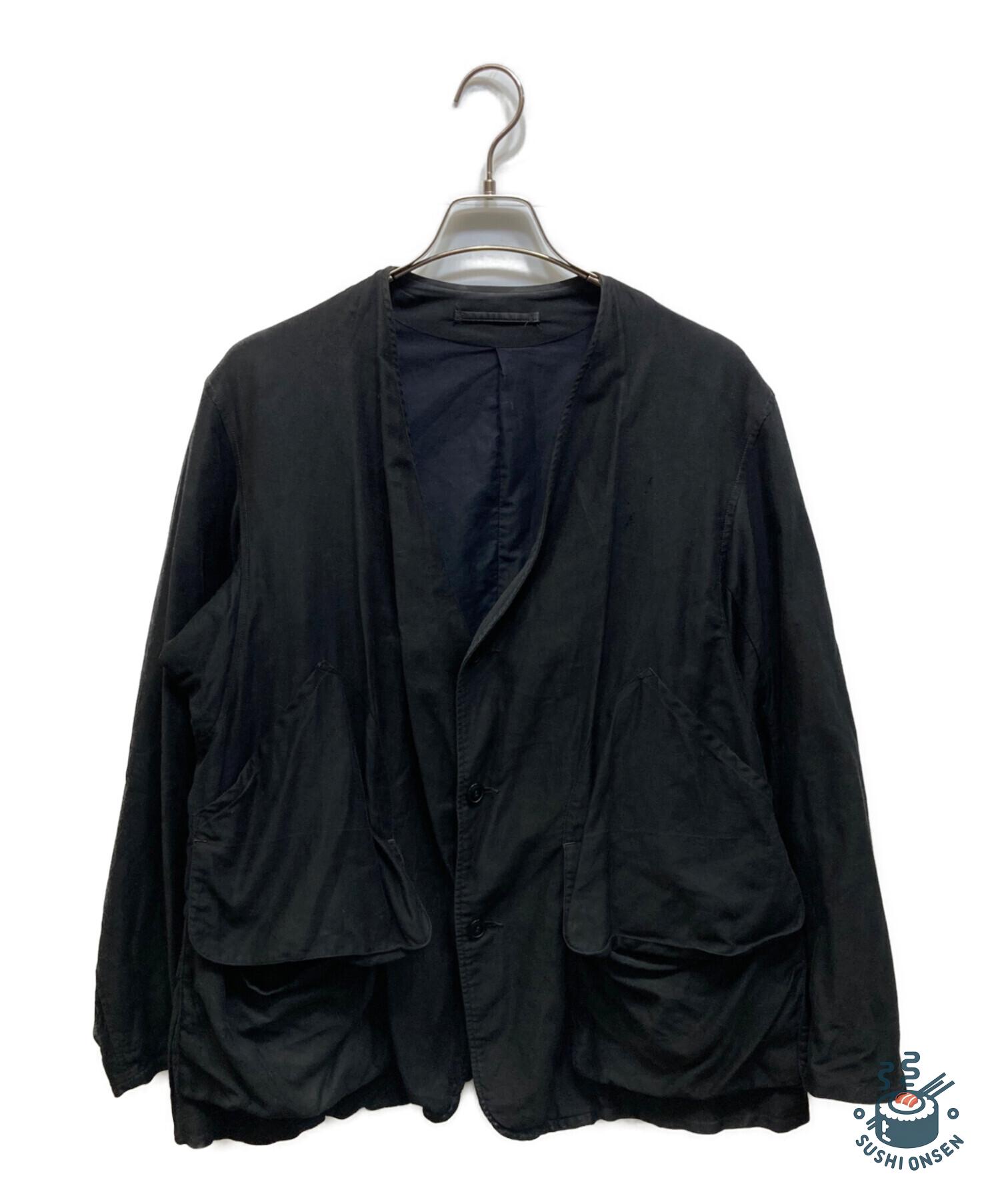 COMOLI Cotton satin hunting jacket Size: 1 Black Men T01-01008